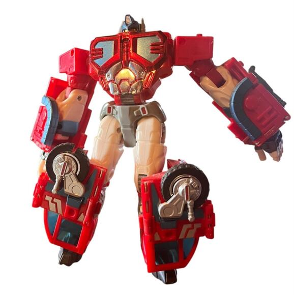 Takara Transformers Robots In Disguise Optimus Prime Fire Convoy Action Figure - Picture 1 of 3